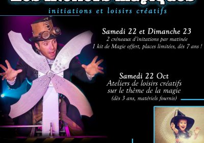 Festival Magie-Fique : ateliers de loisirs créatifs sur le thème de la magie