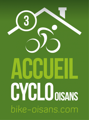 Label Accueil Cyclo Oisans – 3 vélos