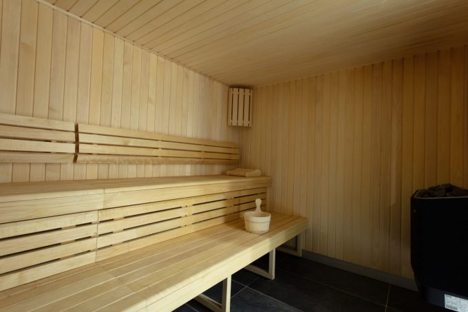 Intérieur sauna