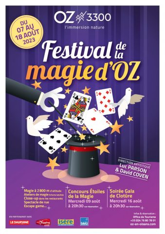 Affiche festival magie