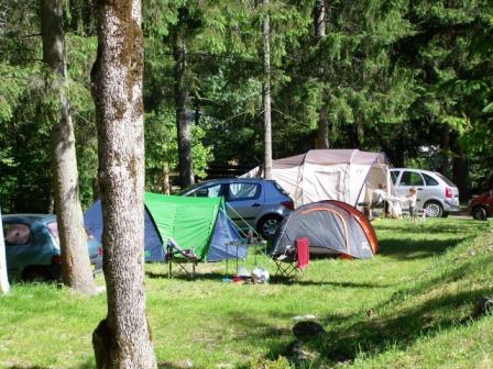 Camping la Cascade à Venosc