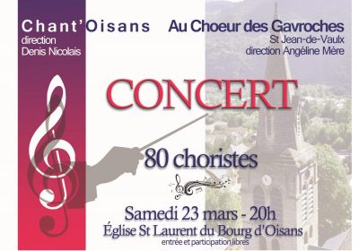 Concert 80 choristes