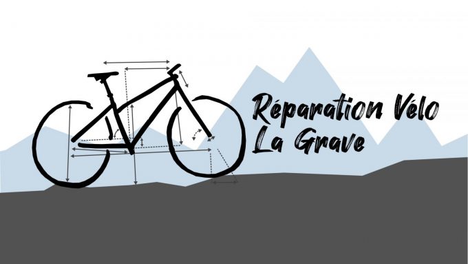 Logo réparation vélo La Grave