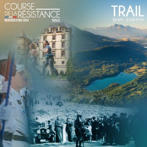 Visuel course de la Résistance Trail