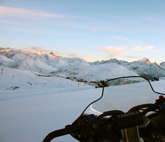 Motoneige à l’Alpe d’Huez