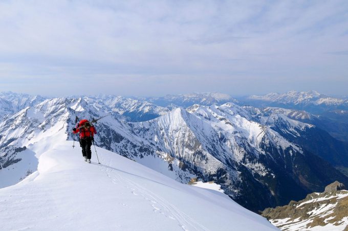 Ski de randonnée depuis le Col d’Ornon