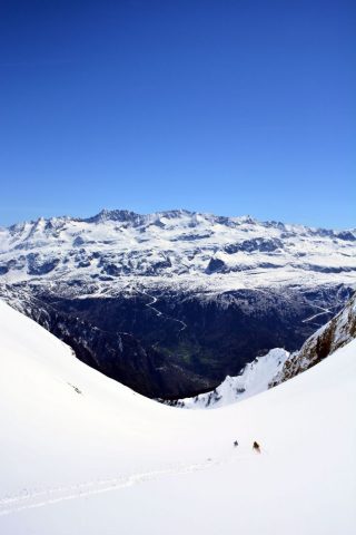 Ski de randonnée depuis La Traverse (Allemond)