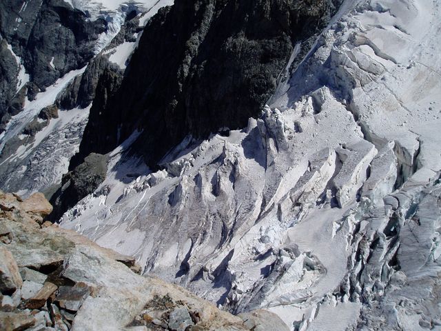 Les crevasses du Glacier de l’Homme – La Grave