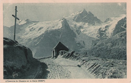 Carte postale de l’Oratoire en 1926 – La Grave