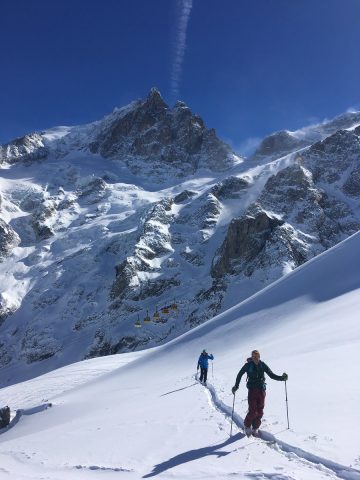 Ski freeride La Grave